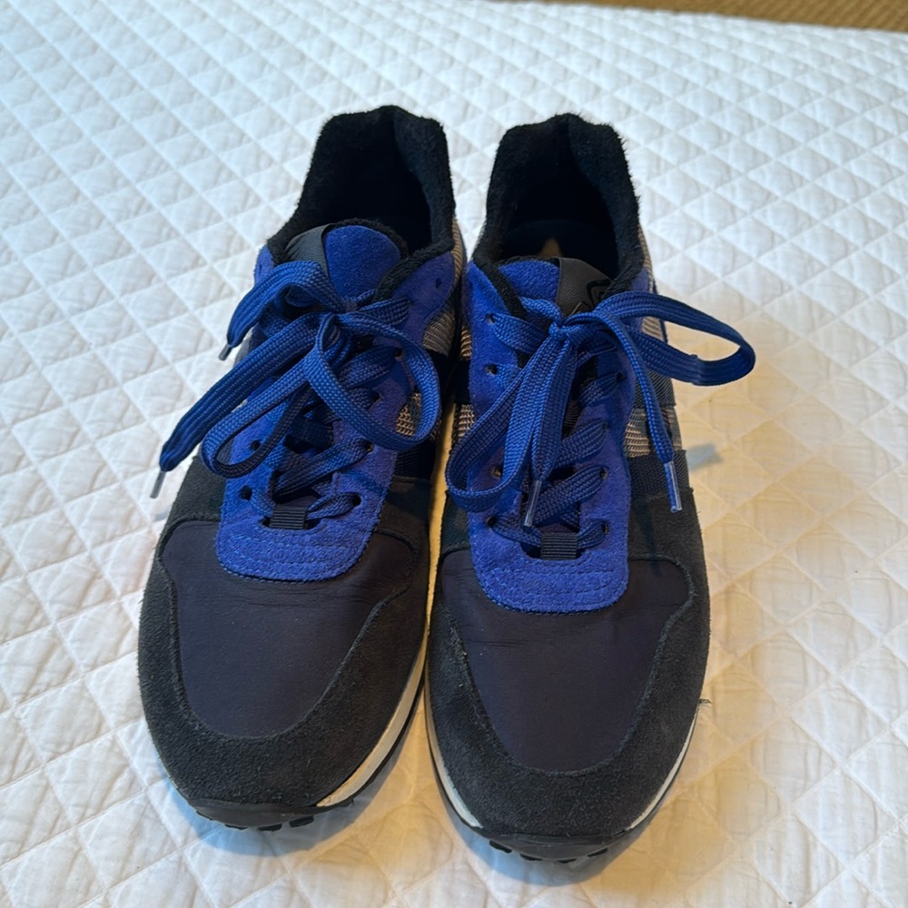 Hogan men’s navy designer sneakers US size 8.5